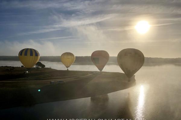 Ballonvaart over Alentejo Portugal